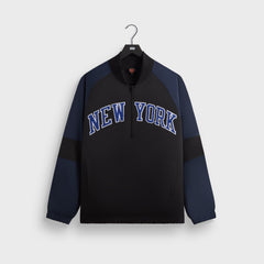Kith for the New York Knicks Ball Nylon Quarter Zip - Black | Kith Black