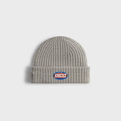 Kith & New Era for the New York Knicks Logo Beanie - Light Heather Gre | Kith Light Heather Grey