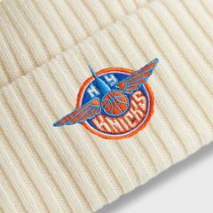 Kith for the New York Knicks Wings Logo Beanie - Sandrift | Kith Sandrift