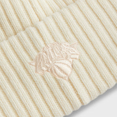 Kith for the New York Knicks Wings Logo Beanie - Sandrift | Kith Sandrift