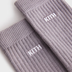 Kith Kids Classic Crew Socks - Argon | Kith Argon