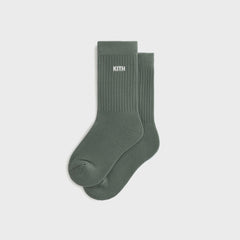 Kith Kids Classic Crew Socks - Laurel | Kith Laurel