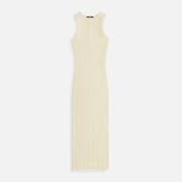 Kith Women Camille Chevron Pointelle Knit Maxi - Sandrift | Kith Sandrift
