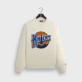 Kith for the New York Knicks City Vintage Nelson Crewneck - Sandrift | Kith Sandrift