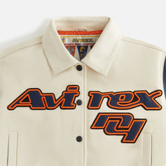 Kith Women & AVIREX for the New York Knicks Icon Jacket - Sandrift | Kith Sandrift