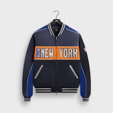 Kith for the New York Knicks Souvenir Jacket - Nocturnal | Kith Nocturnal