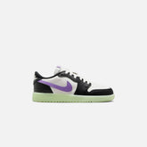 Jordan GS Air Jordan 1 Retro Low OG - Black / Black Raspberry / Volt T | Kith Black / Black Raspberry / Volt Tint
