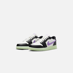Jordan GS Air Jordan 1 Retro Low OG - Black / Black Raspberry / Volt T | Kith Black / Black Raspberry / Volt Tint