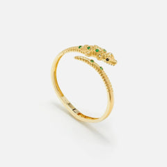 Yvonne Leon Croc Bracelet - Gold | Kith Gold