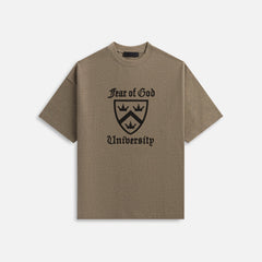 Essentials Heavy Crewneck Tee - Heather Grey | Kith Heather Grey
