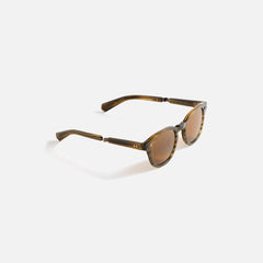 Garrett Leight Mr. Leight James Sunglass - Kelp Antique Gold / Mojave | Kith Kelp Antique Gold / Mojave Brown