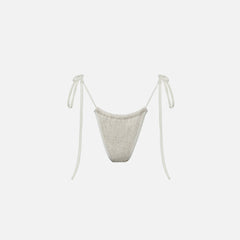 Asta Resort Lio Bikini Bottom - Ivory Sequin | Kith Ivory Sequin
