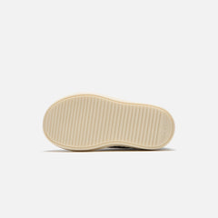 Rick Owens Baby Vintage Sneakers - Scarpe In Pelle Black / Milk / Milk | Kith Scarpe In Pelle Black / Milk / Milk