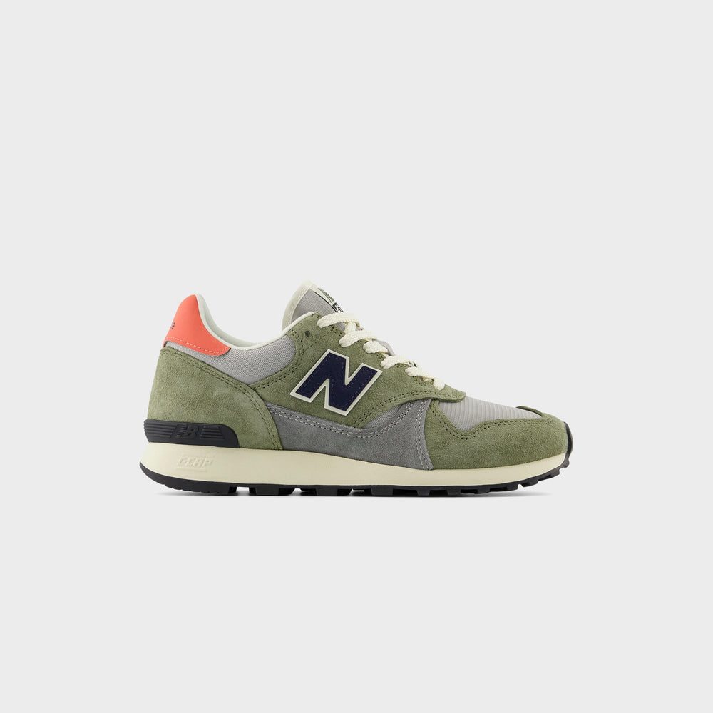 New Balance 475 - Dark Olivine / Raincloud / Drift Red | Kith Dark Olivine / Raincloud / Drift Red