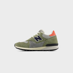 New Balance 475 - Dark Olivine / Raincloud / Drift Red | Kith Dark Olivine / Raincloud / Drift Red