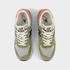 New Balance 475 - Dark Olivine / Raincloud / Drift Red | Kith Dark Olivine / Raincloud / Drift Red