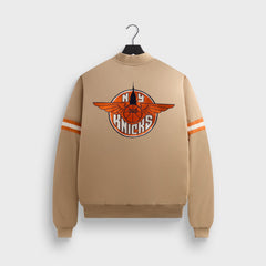 Kith for the New York Knicks Wings Satin Bomber Jacket - Stock | Kith Stock