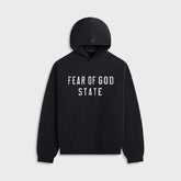 Essentials Heavy Fleece Hoodie - Black | Kith Black