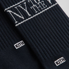 Kith NY to the World Crew Socks - Nocturnal | Kith Nocturnal
