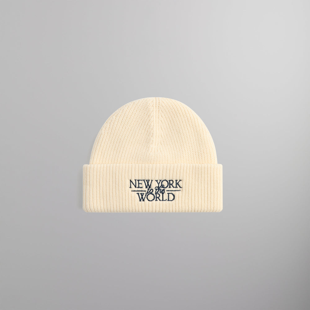 Kith NY to the World Mia Beanie - Sandrift | Kith Sandrift