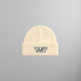 Kith NY to the World Mia Beanie - Sandrift | Kith Sandrift