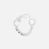 Martine Ali Twin Link Hardware Bracelet - Silver | Kith Silver