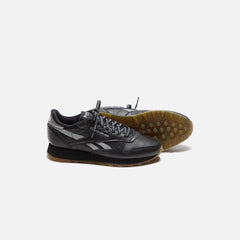 Reebok x Place+Faces Classic Leather - Black / Silver | Kith Black / Silver