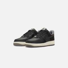 Nike Air Force 1 '07 LV8 - Black / Flat Pewter / Coconut Milk | Kith Black / Flat Pewter / Coconut Milk