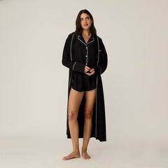 Kith Women Modal Robe - Black | Kith Black