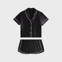 Kith Women Crest Monogram Pajama Set - Black | Kith Black