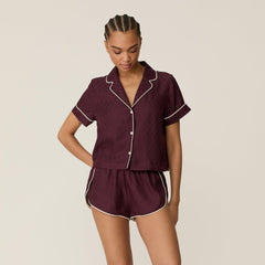 Kith Women Crest Monogram Pajama Set - Essence | Kith Essence