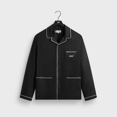 Kith Crest Monogram Pajama Set - Black | Kith Black