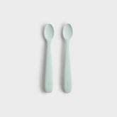 Kith Kids for Mushie Silicone Feeding Spoon 2 Pack - Helium | Kith Helium