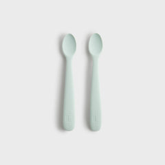 Kith Kids for Mushie Silicone Feeding Spoon 2 Pack - Helium | Kith Helium