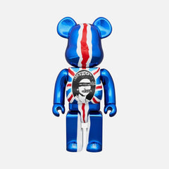 Medicom Toy BE@RBRICK Sex Pistols "God Save The Queen" Chrome Ver. 100 | Kith