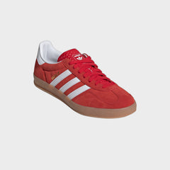 adidas Gazelle Indoor - Better Scarlet / Cloud White / Gum | Kith Better Scarlet / Cloud White / Gum