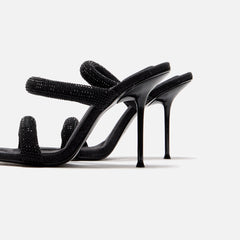 Alexander Wang Julie Tubular Sandal - Washed Black | Kith Washed Black