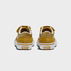 VANS PS Old Skool Glitter - Champagne Gold | Kith Champagne Gold