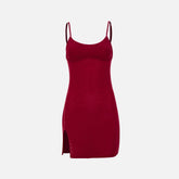 Gonza Gizele Slip Mini Dress - Borgona | Kith Borgona