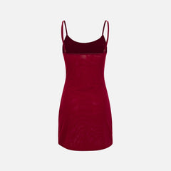 Gonza Gizele Slip Mini Dress - Borgona | Kith Borgona