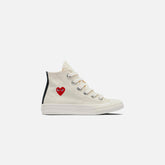 Comme Des Garçons Play x Converse Kids Chuck 70 High Top - Beige | Kith Beige