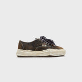 Mihara Yasuhiro Baker Original Sole Washed Denim Low-Top Sneaker - Bla | Kith Black