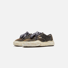Mihara Yasuhiro Baker Original Sole Washed Denim Low-Top Sneaker - Bla | Kith Black