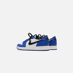 Jordan Air Jordan 1 Low OG - White / Black / Game Royal / Sail | Kith White / Black / Game Royal / Sail