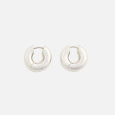 Tom Wood Chunky Hoops Small 925 Sterling - Silver | Kith Silver