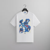 Kith for the New York Rangers on Ice Vintage Tee - White | Kith White