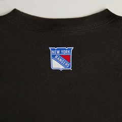 Kith for the New York Rangers on Ice Vintage Tee - Black | Kith Black