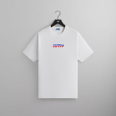 Kith for the New York Rangers Hat Trick Vintage Tee - White | Kith White