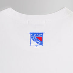 Kith for the New York Rangers Hat Trick Vintage Tee - White | Kith White