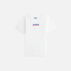 Kith Kids for the New York Rangers Hat Trick Rink Tee - White | Kith White